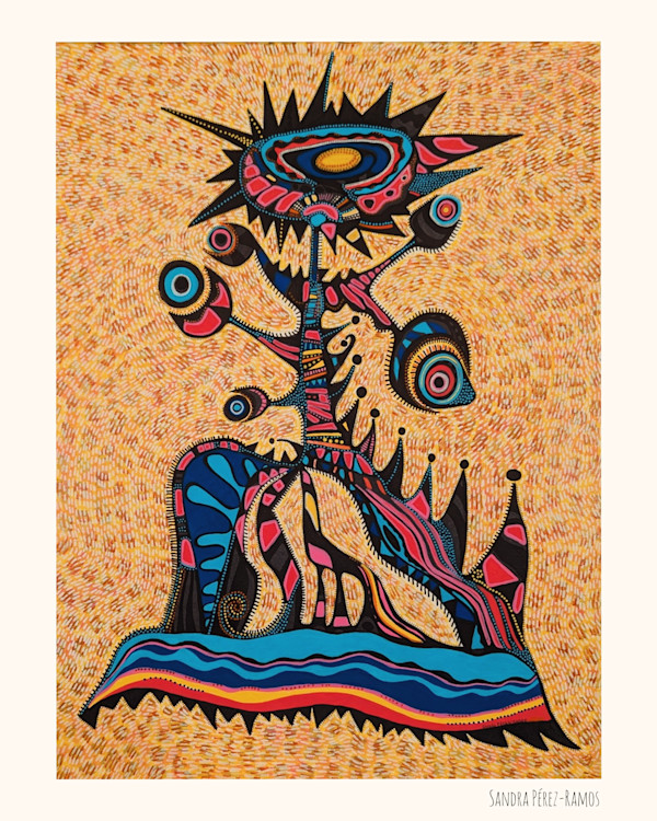 Choiba Tree Orisha Rayo by Sandra Perez-Ramos