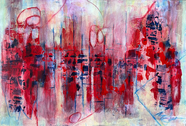 Celebrating Red by Marcia Bhorjee