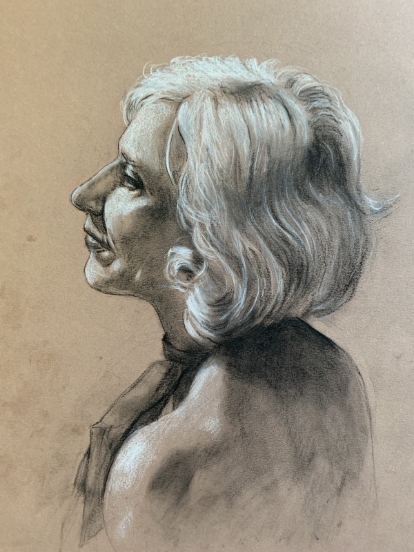 Portrait of Maud by Frank Mancino