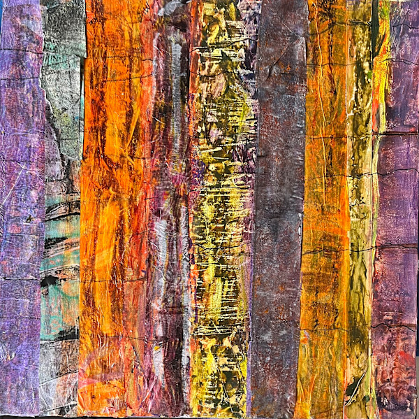 Ribbons of Color by Marcia Bhorjee
