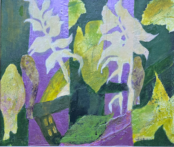 Leaves and Birds by Marcia Bhorjee, Image 1.