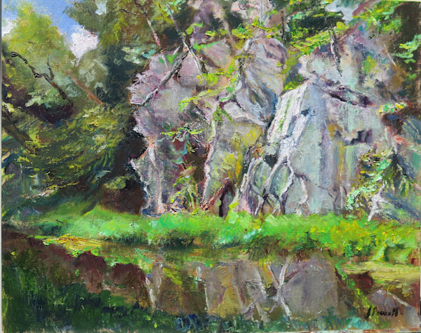 Across the Canal by Jeanne Powell