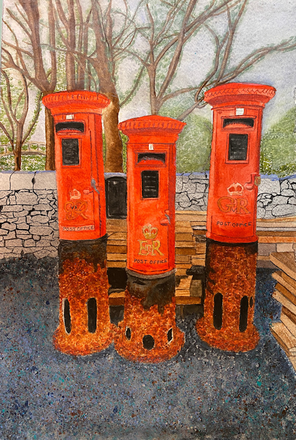 Removing British Postboxes by Alexandra Treadaway-Hoare, Image 1.