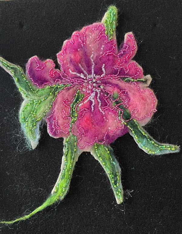 Pink Iris by Gail Kaplan-Wassell