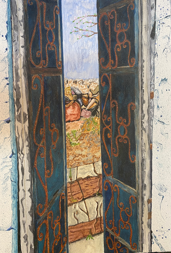 Blue Doors in Peru by Alexandra Treadaway-Hoare, Image 1.