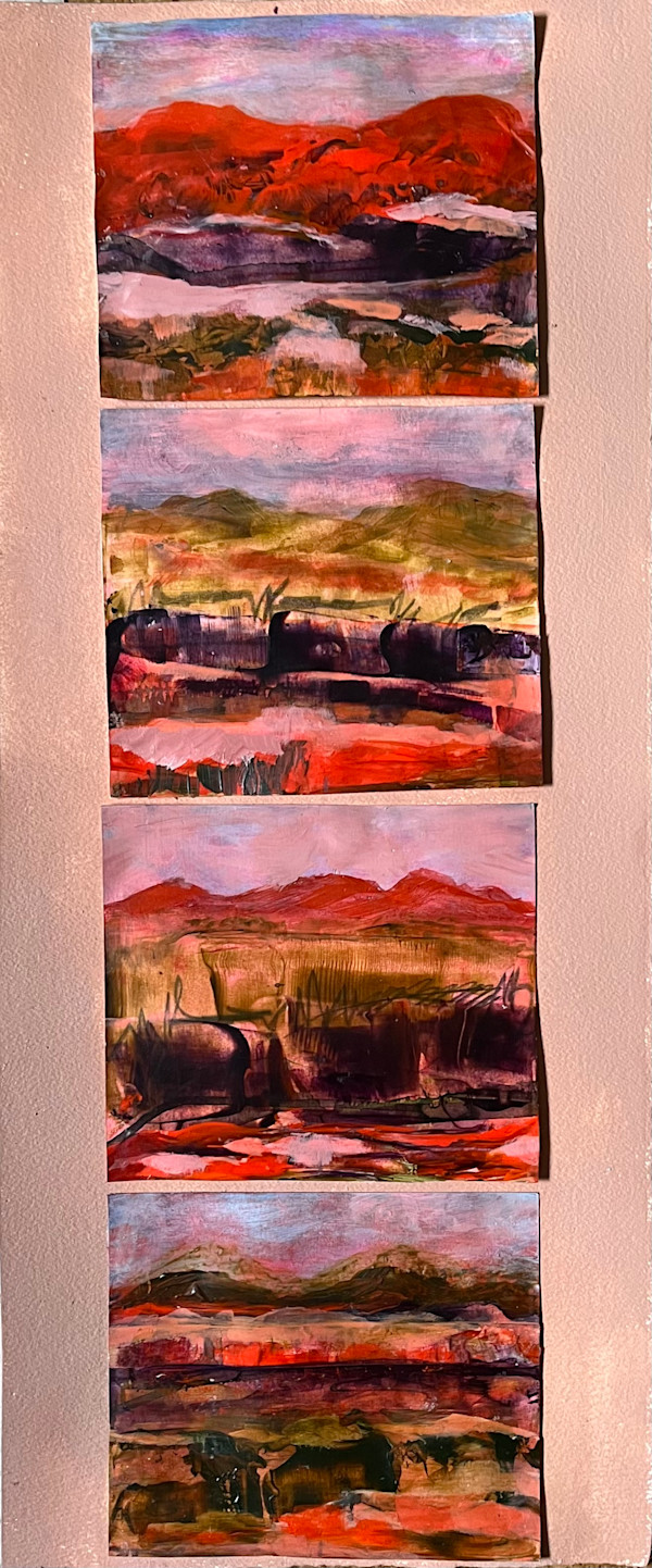 Captivated  with Mountains by Marcia Bhorjee