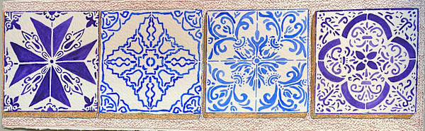 Mediterranean Tiles by Alexandra Treadaway-Hoare