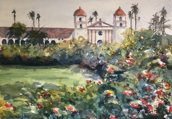 Mission Santa Barbara by Angela Lacy