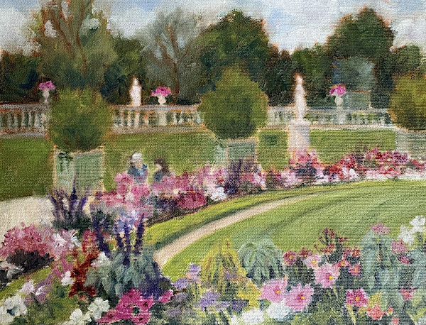 I Love Luxembourg Gardens by Barbara Mandel