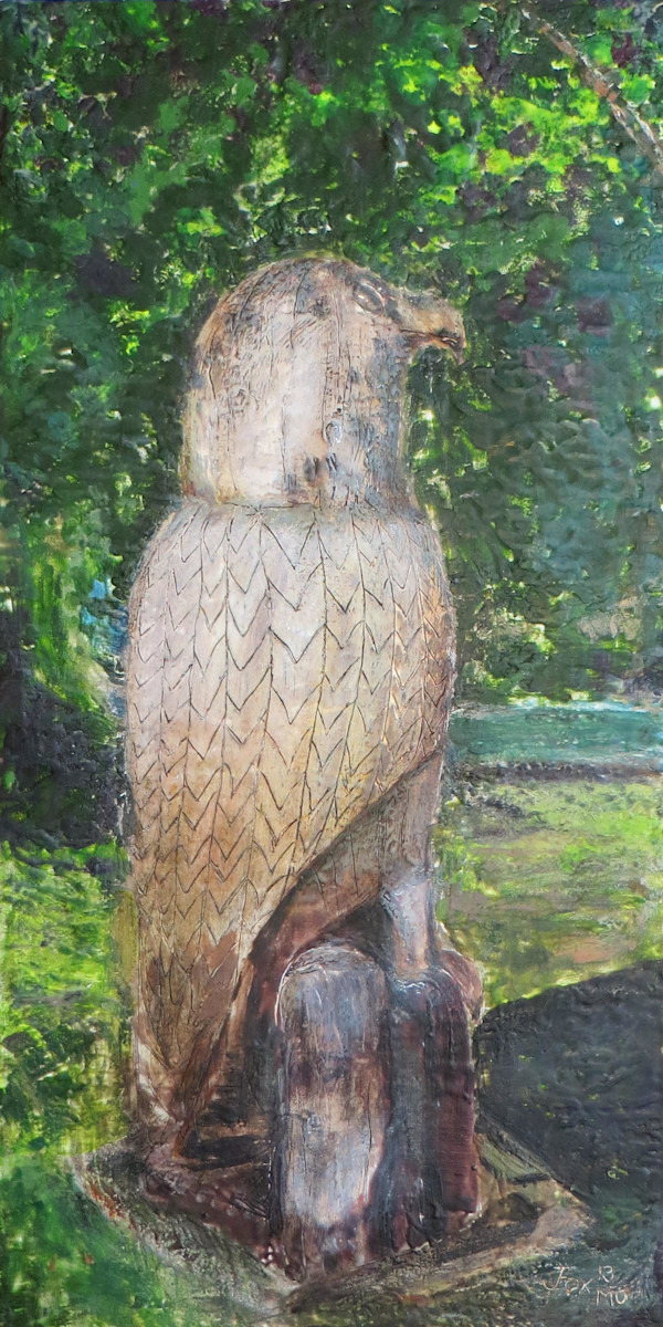 Memorial Park Guardian by Janet Fox