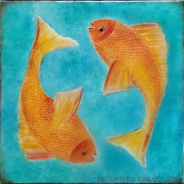 Two Fish in the Pool / Pisces by Janet Fox