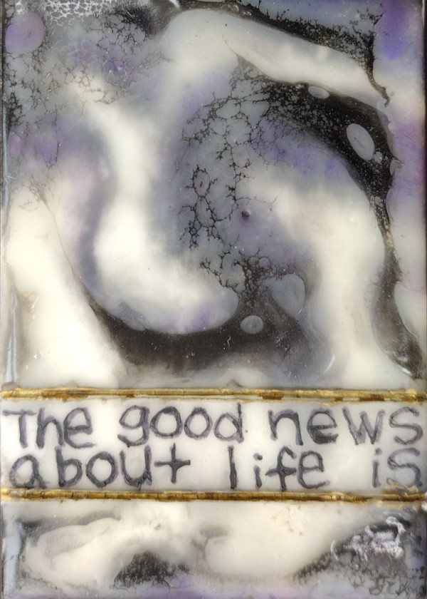 the good news about life is... by Janet Fox