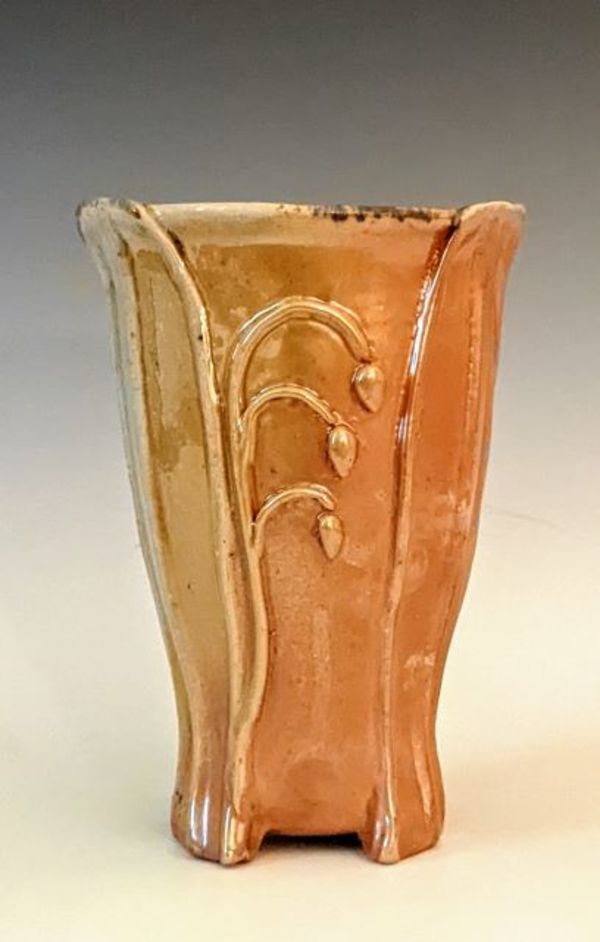 Lilies of the Valley Vase by Nancy Jakubowski