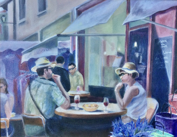 Lunch in the Luberon by Barbara Mandel