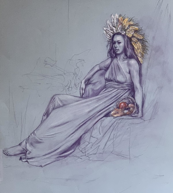 Study of Demeter by Frank Mancino