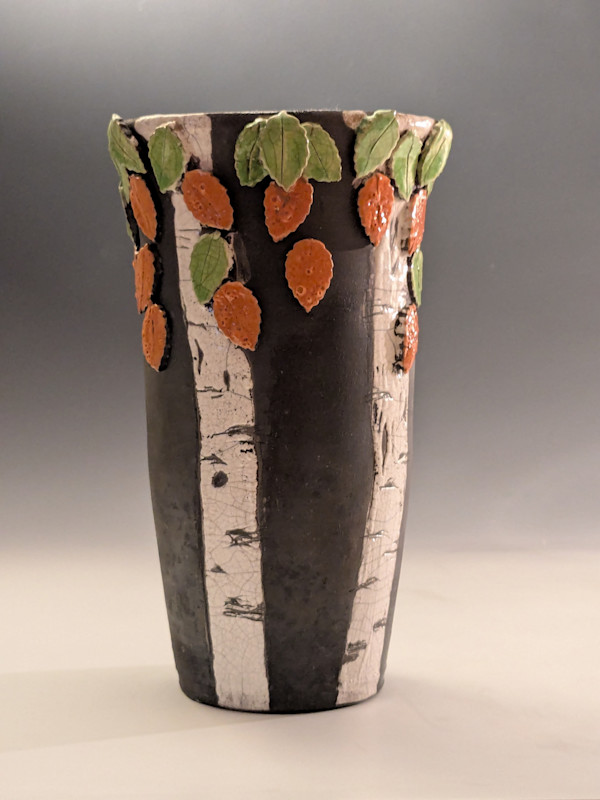 Autumn Vase by Nancy Jakubowski