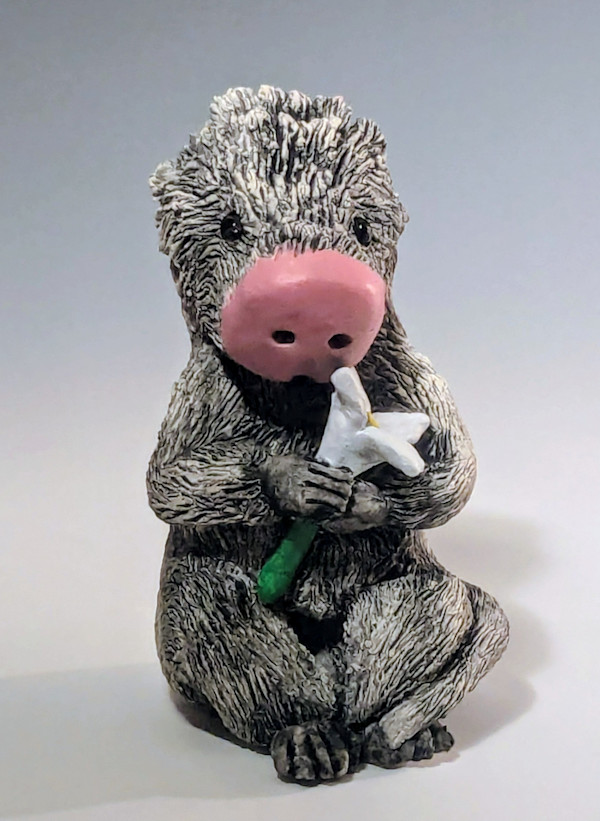 Baby Brazilian Porcupine by Nancy Jakubowski