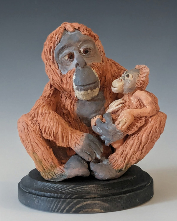Orangutans by Nancy Jakubowski, Image 1.