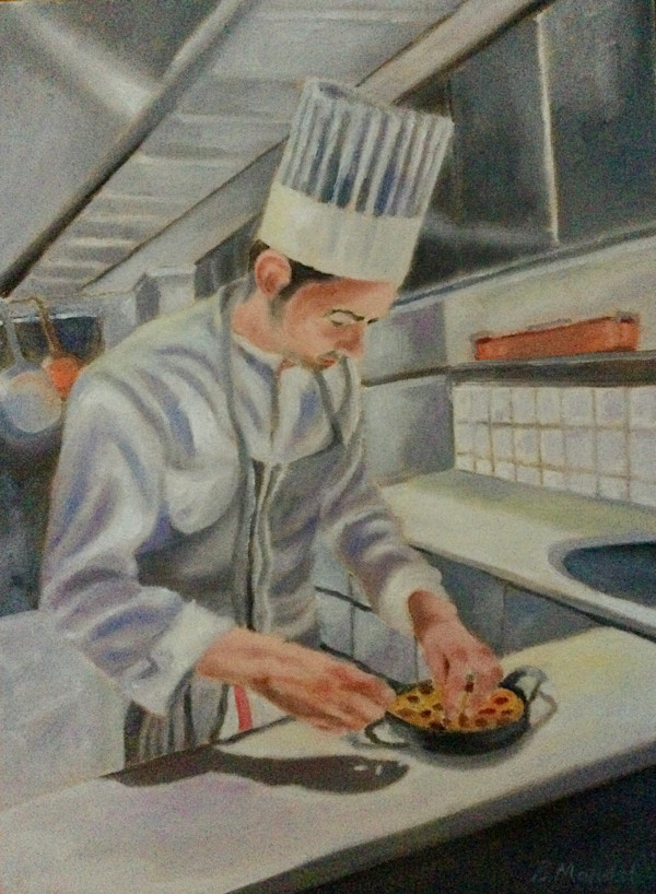 Parisian Chef by Barbara Mandel, Image 1.