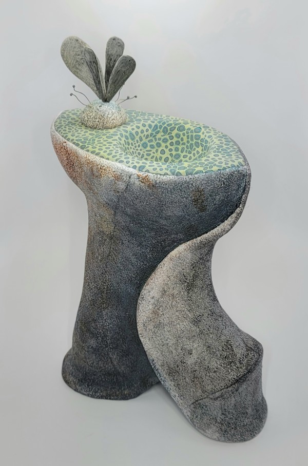 Stone Wrap Vessel by Margaret Polcawich