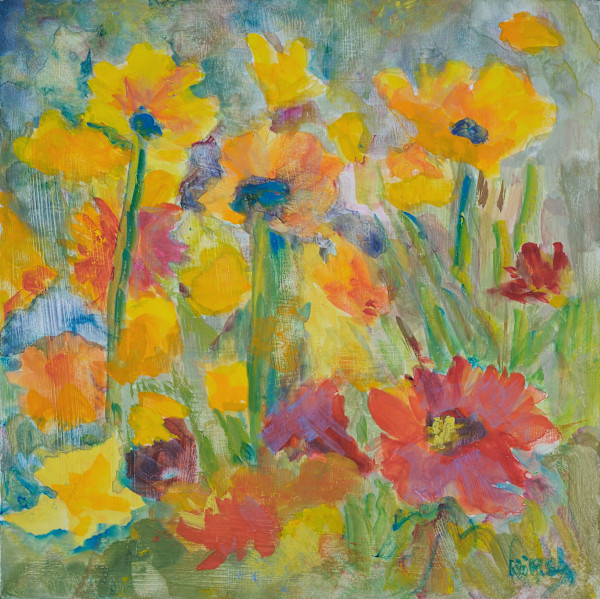 Poppies by Cathy Hirsh