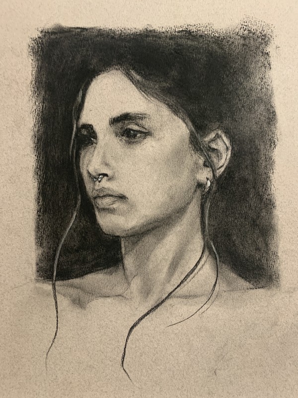 Portrait of Sofia by Frank Mancino