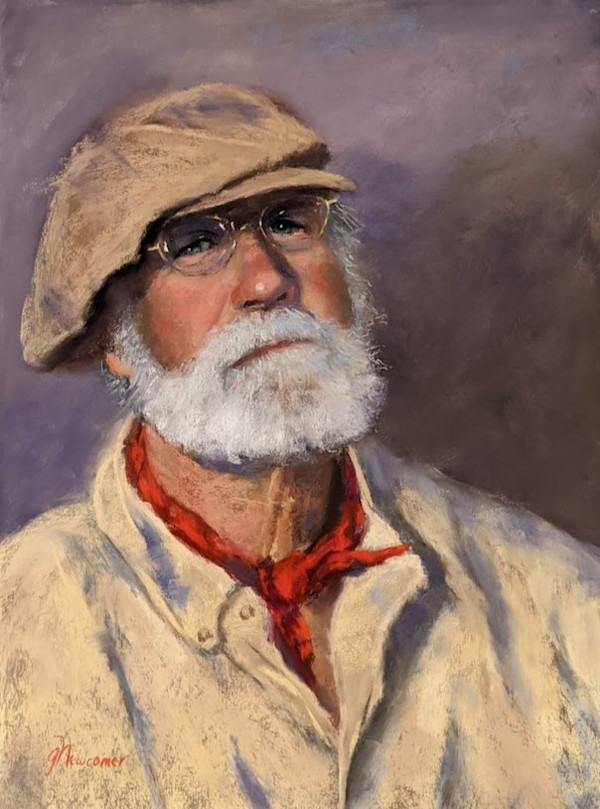 Red Bandana by Grace Newcomer