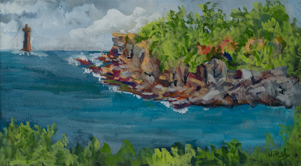 Rocky Point Lighthouse by Cathy Hirsh