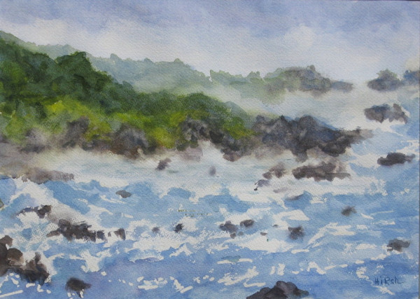 Rough Surf by Cathy Hirsh