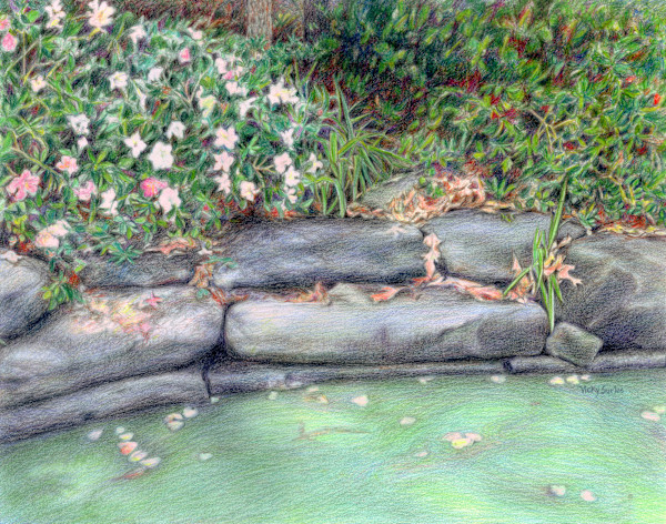 Azalea Pond by Vicky Surles