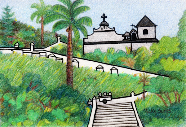Iglesia in Coban, Guatemala by Vicky Surles, Image 1.