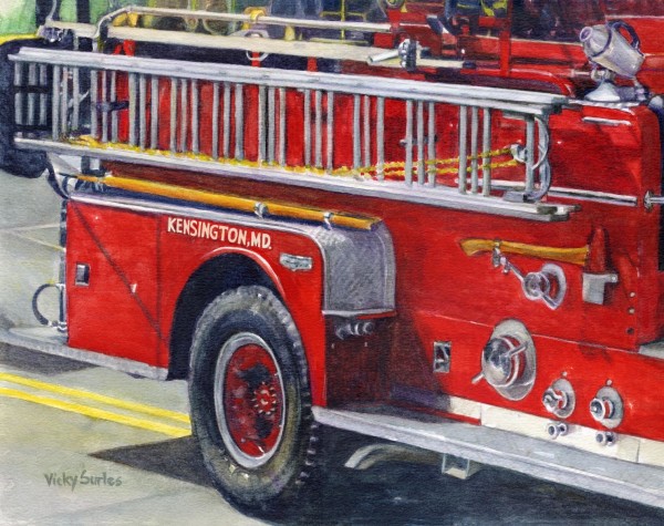 Kensington Fire Engine by Vicky Surles