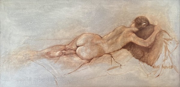 Reclining Nude (Back) by Vicky Surles