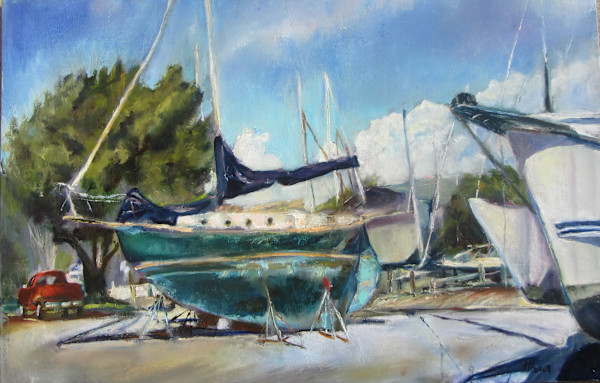 The Green Boat by Jeanne Powell, Image 1.