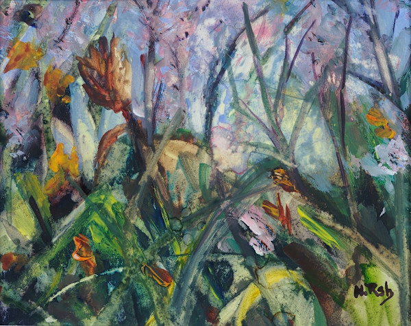 Thistle Patch by Cathy Hirsh