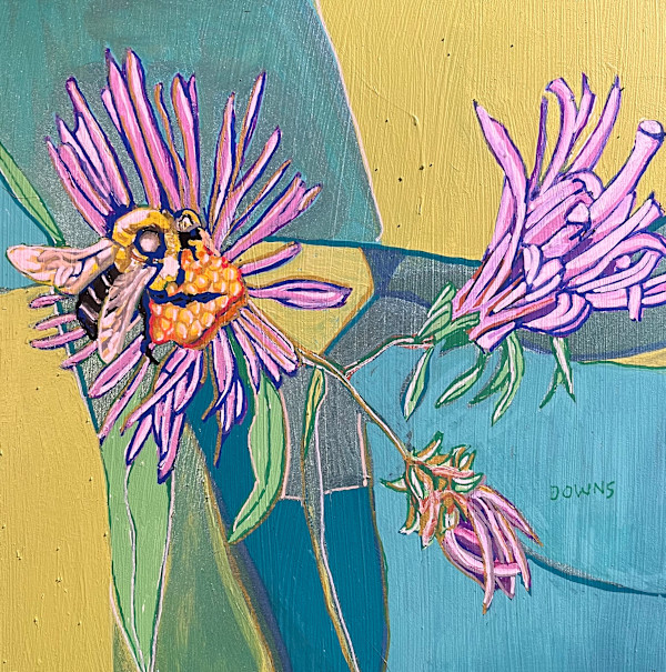 Bee with Three Choices by Jamie Downs