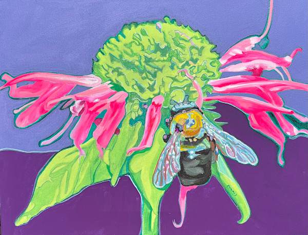 Glittering Bee by Jamie Downs