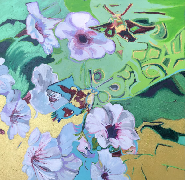 Hummingbird Moths by Jamie Downs
