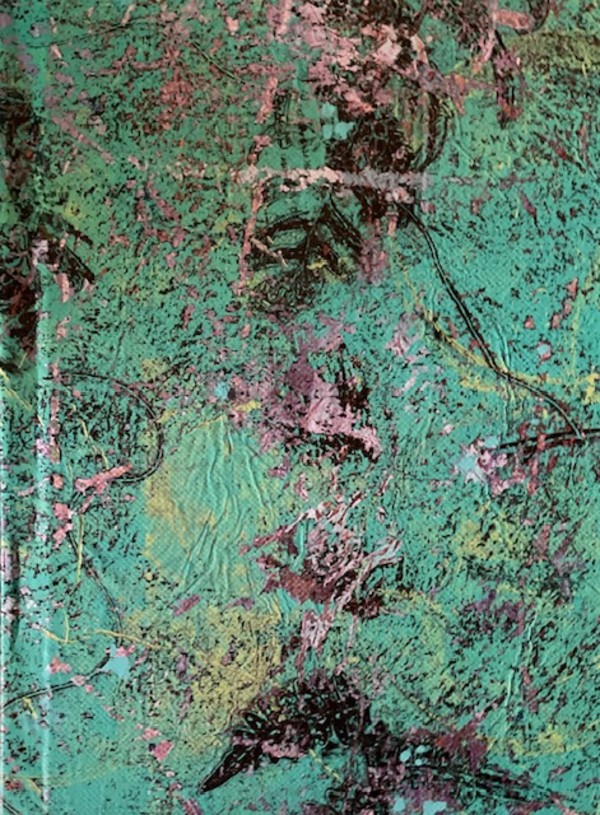 Pink Teal Black Journal by Gail Kaplan-Wassell