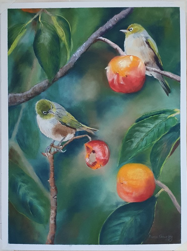 The Persimmon Tree by Karen Gourley, Image 1.