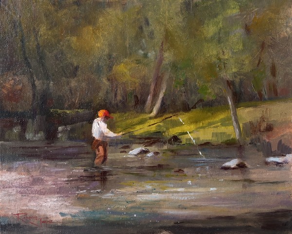 Casting at Catfish Creek by Rabecca Jayne Hennessey