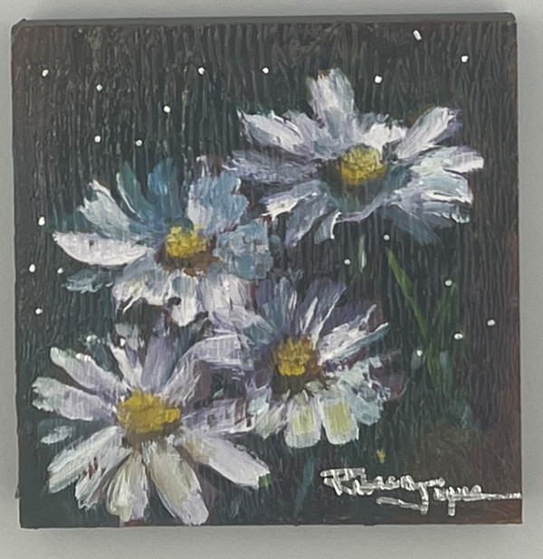 Daisy 3x3 by Rabecca Jayne Hennessey