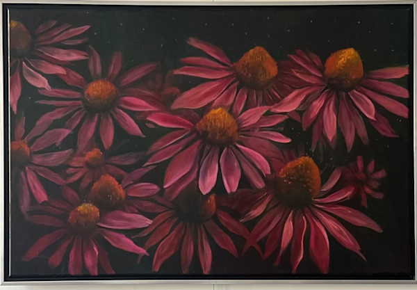 Flower Power Coneflowers by Rabecca Jayne Hennessey