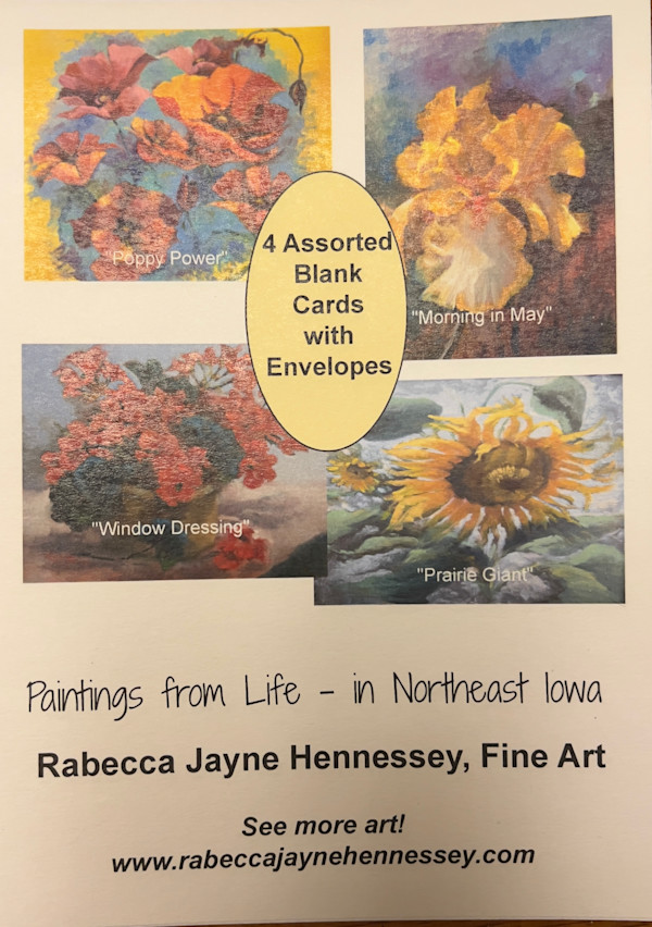 Boxed Set of Cards - Floral by Rabecca Jayne Hennessey