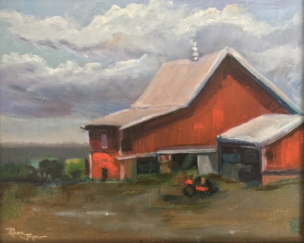 "Storm Brewing at Gaul Farm" by Rabecca Jayne Hennessey