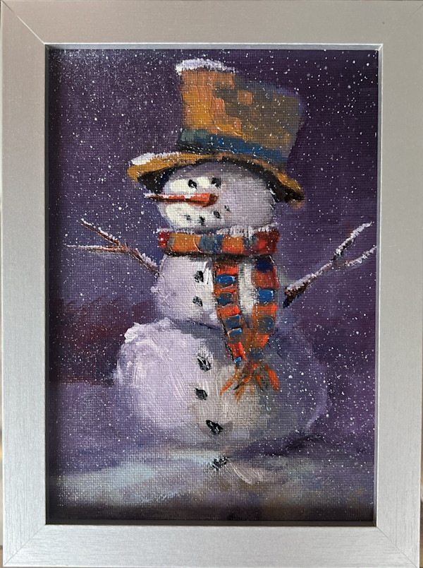 Snowman 1 by Rabecca Jayne Hennessey