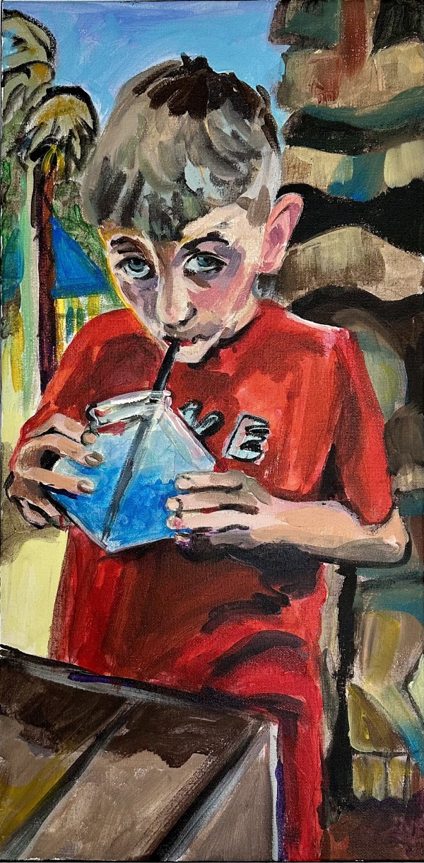 Blue Drink by Cindy Rivarde