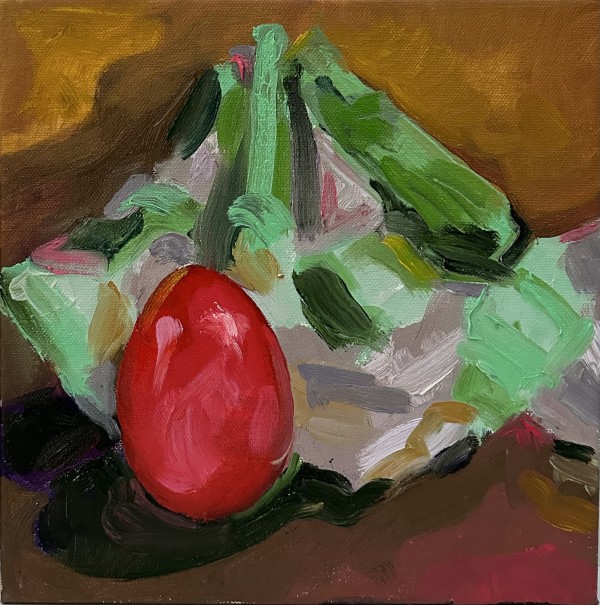 Red Egg by Cindy Rivarde