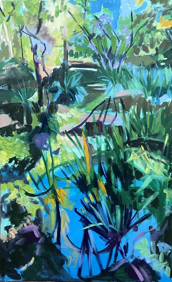 Summer Pond by Cindy Rivarde