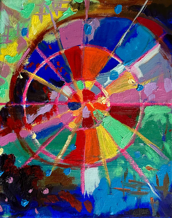 Wheel of Fortune by Cindy Rivarde
